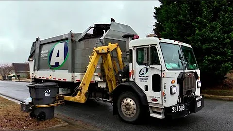 Advanced Disposal - Peterbilt 520 Heil Python Garbage Truck