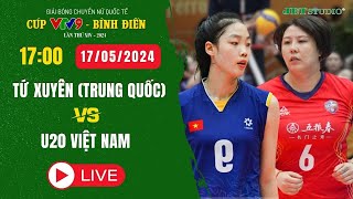 🔴 [TRỰC TIẾP] Tứ Xuyên (Trung Quốc) VS U20 Việt Nam | Cúp VTV9 - Bình Điền 2024 | JET STUDIO