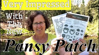 Pansy Patch From Stampin' Up! Is So Realistic!