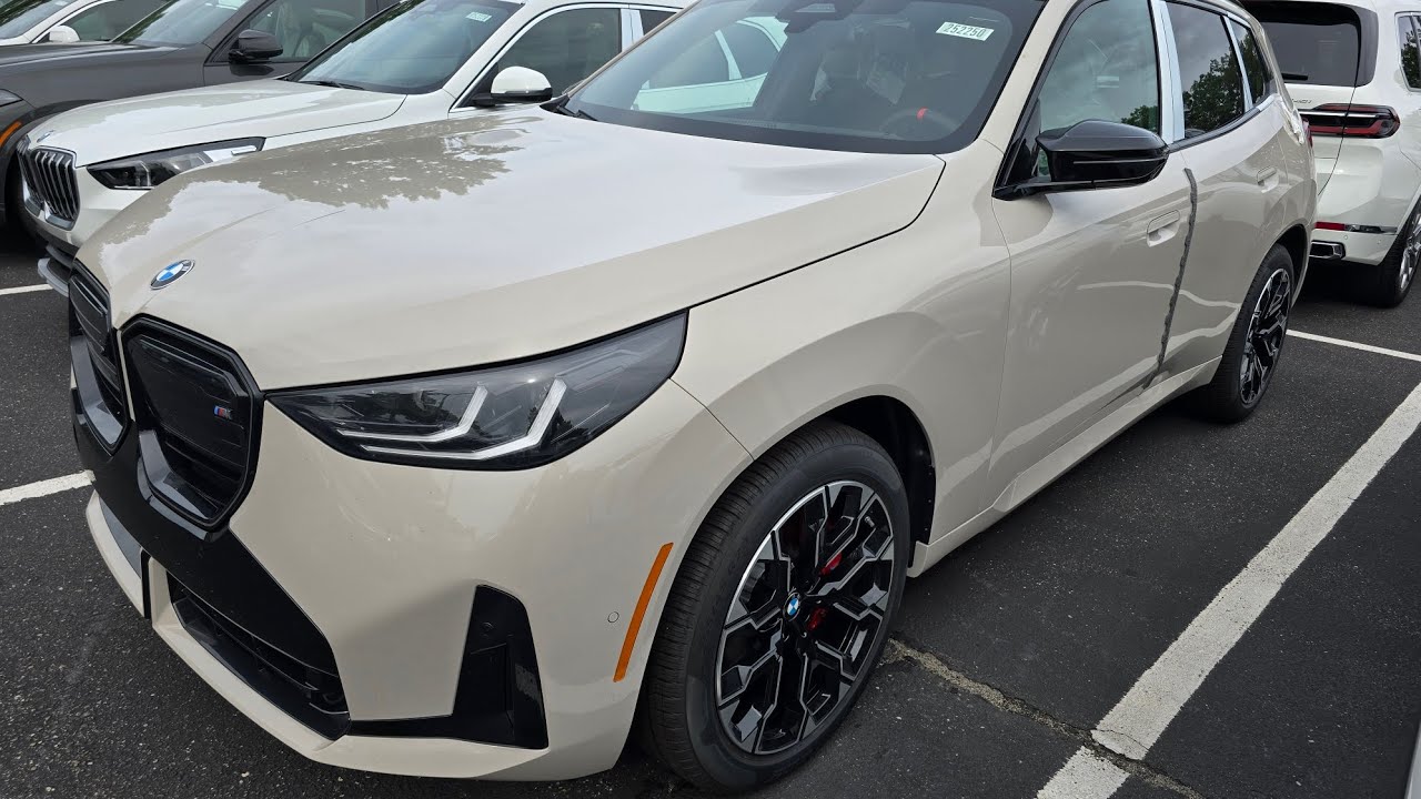 ????The all new redesigned 2025 BMW X3 M50 in Dune grey metallic detailed ...