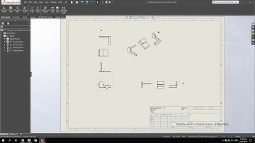 Solidworks tutorial exploded view drawings