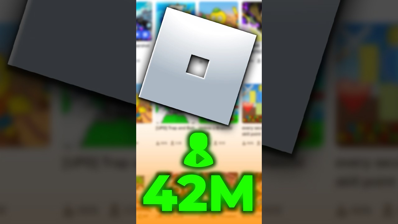 42 MILLION PLAYERS WERE PLAYING ROBLOX AT ONCE…