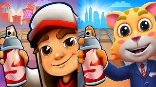 Subway Surfers 🆚 Cat Runner Decorate Home Games Comparison & New Updates  screenshot 5