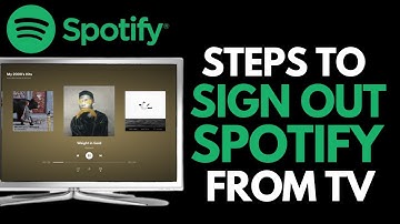 How to Log Out Spotify App on TV !
