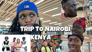 TRIP TO NAIROBI KENYA 🇰🇪 FIRST TIME FOR THE BOYS  #commonee #Saydow #ChommieZaza  #Angelnyigu