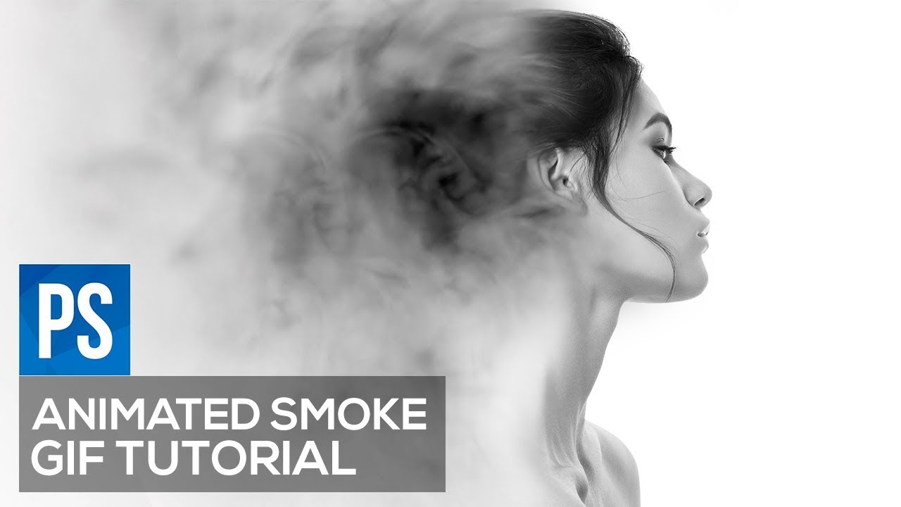 Animated Gif Smoke Effect Photoshop Tutorial Youtube