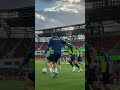 SDFC vs Houston Dynamo FC warmups #sandiegofc #football
