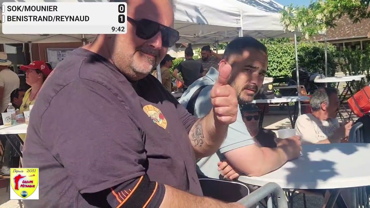Miniature de la vidéo : Marsaz doublette officiel Sok/Mounier vs Benistrand/Reynaud