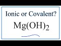 Covalent and Ionic Bond Concepts