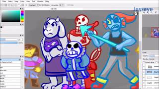 Undertale Speedpaint: (insert creative title here)