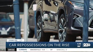 Car repossessions on the rise