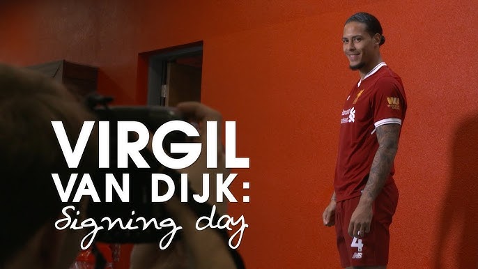 Signing Day Vlog Virgil Van Dijk S First Day At Liverpool From The Airport To Anfield Youtube