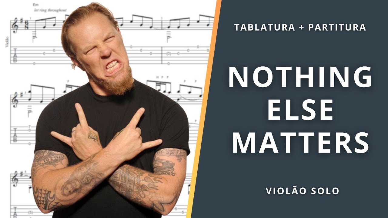 Nothing Else Matters - Metallica - Fabio Lima Chords & Tabs