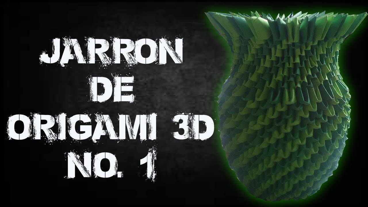 Tutorial Jarrón En Origami 3d By Luis Horacio Salvatierra
