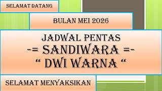 Jadwal Sandiwara - Dwi Warna - Mei 2026 - Kumpulan Jadwal Sandiwara hari ini - LIVE KJPS STREAMING