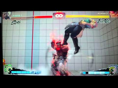 殺意の波動に目覚めたリュウ　ＣＯＭＢＯ SSFⅣ AE 2012