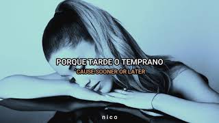 Ariana Grande - Almost Is Never Enough (Lyrics Español/Ingles)