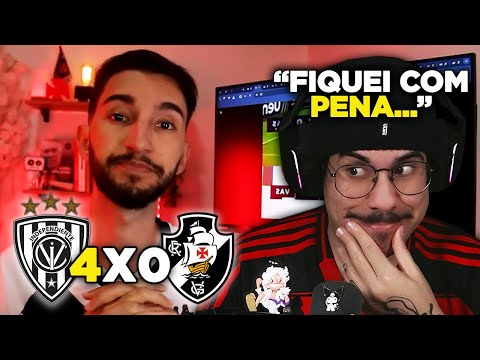 DEL VALLE 4 X 0 VASCO ACABOU COM O JOZÃO | REACT JOZÃO FUTEBOL