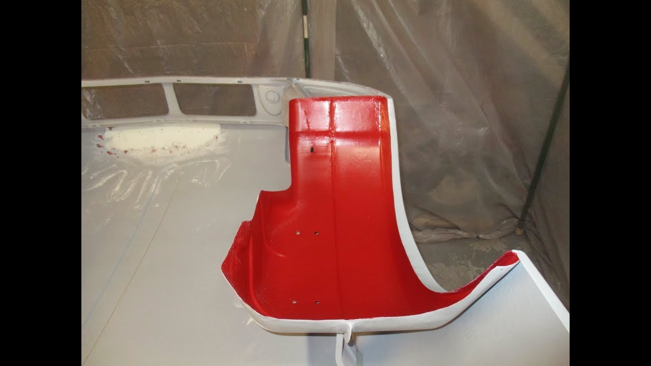 Raptor Liner Application - Bonnet | Roundtail Restoration - YouTube