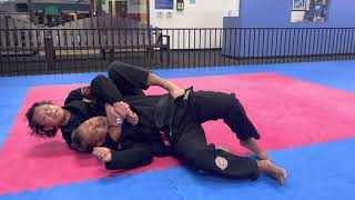 Back take from side control.  Lesson of the week 8/1 through 8/6/2022