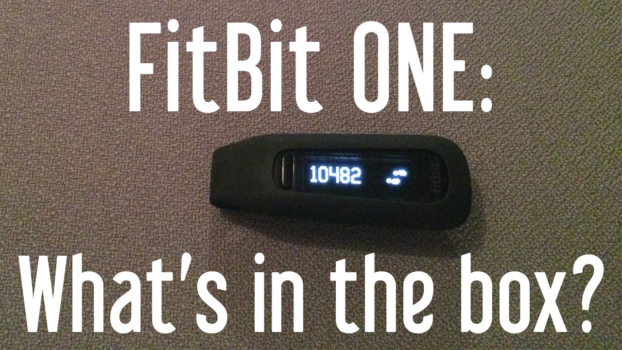 Fitbit one Unboxing
