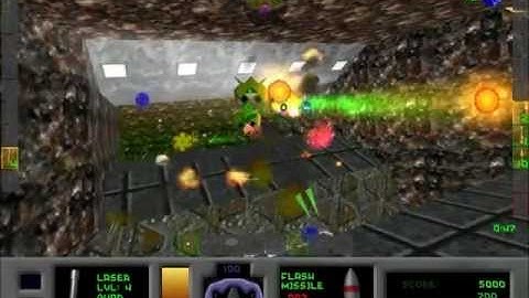 Descent SP Level Showcase - Genova Cavern Mine (Descent 2)