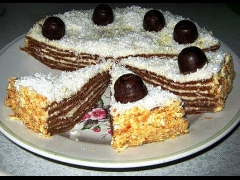 Торт Спартак - YouTube Торт Спартак - YouTube