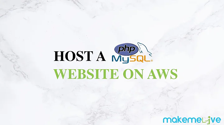 Learn 10 - Host a PHP MYSQL Website on AWS | PHP MYSQL Website on EC2