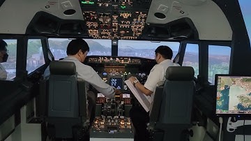 737-800 Landing Kai tak VHHH RWY13