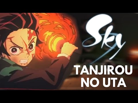 [Sky Piano Tutorial]  Sky ピアノ 炭治郎の歌 Tanjiro No Uta  炭治郎之歌 sky光遇鋼琴教學 sky光遇钢琴教学