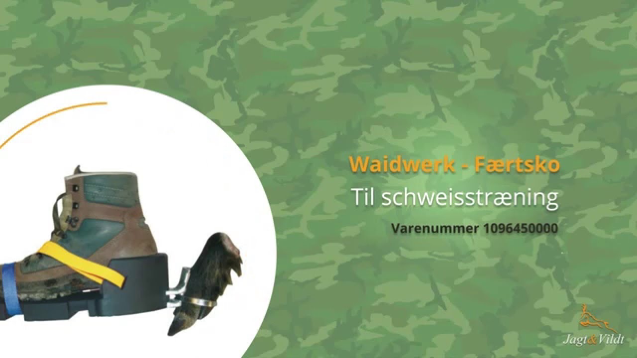 Waidwerk færtsko til schweisstræning youtube