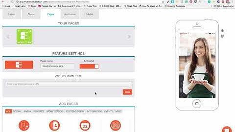Woocommerce Link - Mobimatic App Course - How to Create a Mobile App - App Builder