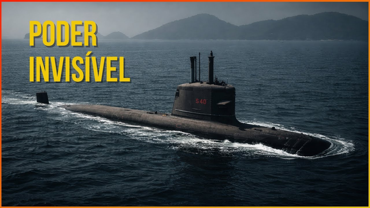 O poder invisível dos submarinos do Brasil | A força que ninguém vê