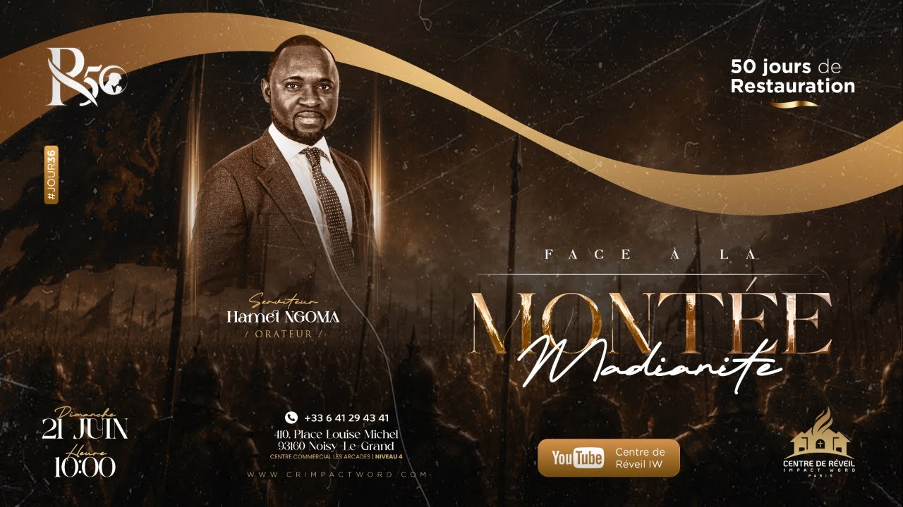 R50 - Jour 36 | Face à la montée madianite | Serviteur Hamet NGOMA