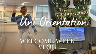 Uni Welcome Week Vlog| International Student in the UK. 