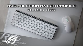 ROG Falchion RX Low Profile - Unboxing Video | ROG Singapore