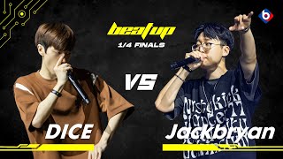 DICE VS Jackbryan | BEAT UP BEATBOX BATTLE 2023 | 1/4 FINAL