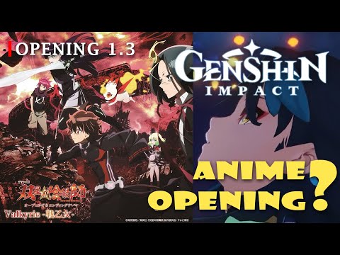 【MAD】『原神』Genshin Impact Ver 1.3 ×『Valkyrie-戦乙女-』 - 和楽器バンド (Wagakki Band) (TV Size Ver)