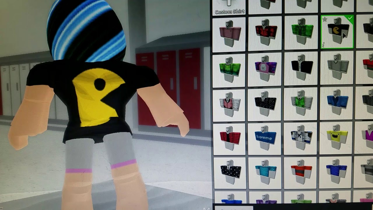 Me playing robloxian high school part 2.
