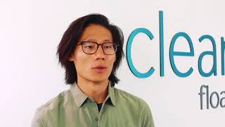 Justin Tan's video testimonial on why he floats at clear float spa.