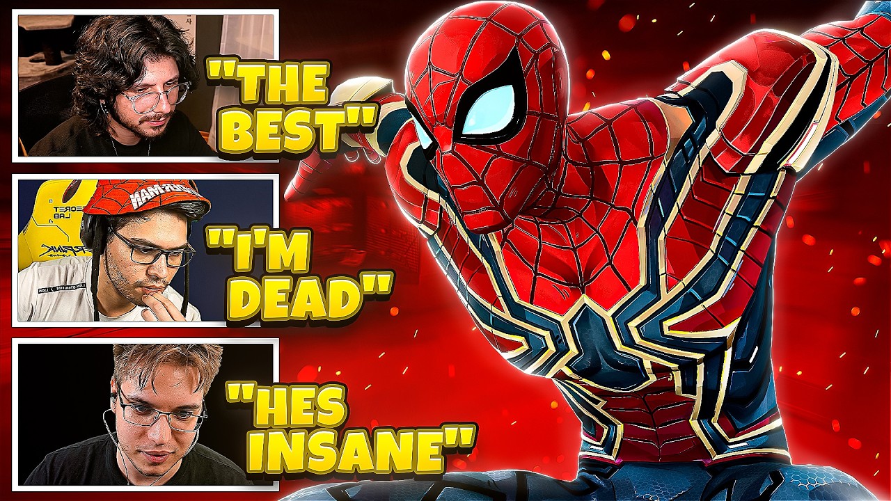 STREAMERS React to The BEST Celestial Spiderman in Marvel Rivals ft. Kayjii, RekRiot