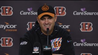 Zac Taylor Postgame  News Conference