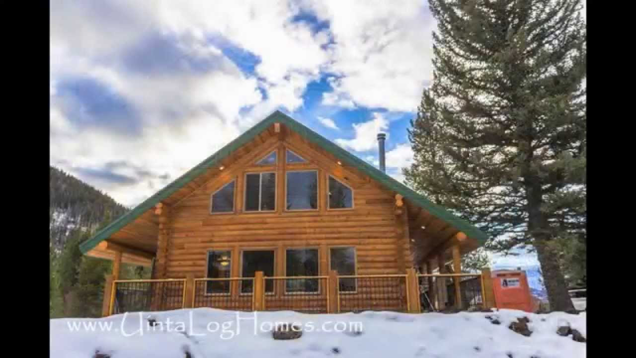 Uinta Log Homes 2014 Builds YouTube