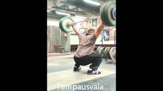 Overhead squat 3x112,5kg