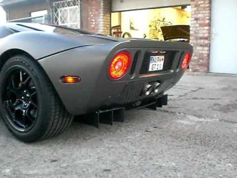 Ford GT Sound Auspuff exhaust