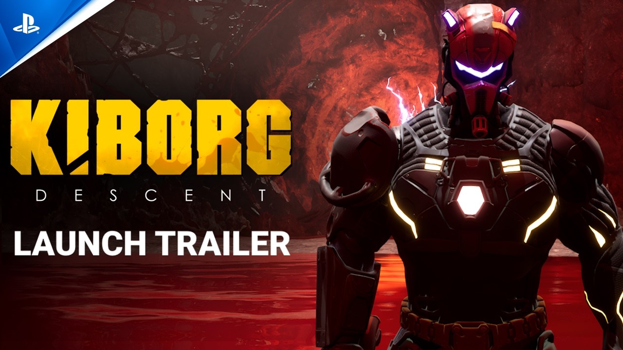 Kiborg - Descent Launch Trailer | PS5 & PS4 Games