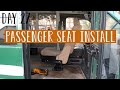 Best Passenger Seat Solution for Tiny Skoolie | Bus Conversion - Day 27