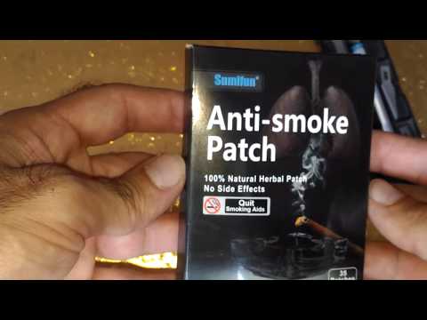Natural Ingredient Nicotine Patches Stop Smoking, ნიკოპლასტი