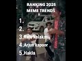 Top Meme Trends of 2025 📈