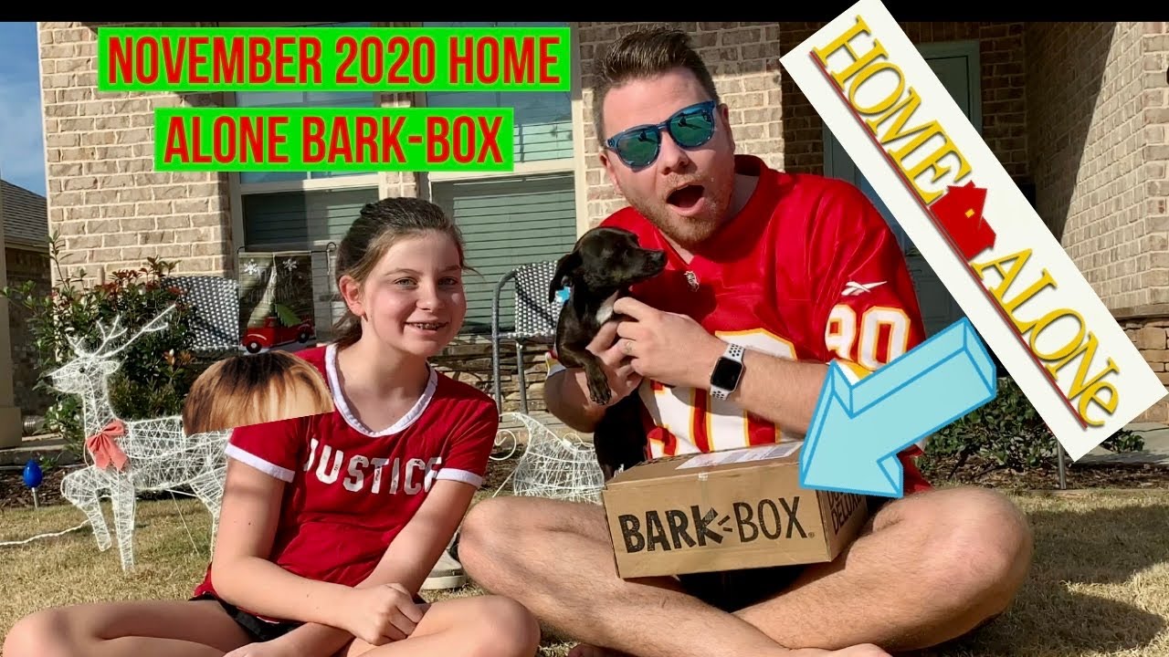 Barkbox® November 2020  Unboxing with Mya| Home Alone Edition | Must Or Bust